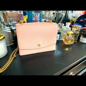 Pink Mini Miller cross body Tory Burch